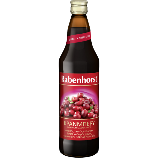 Χυμός cranberry 100% χ.ζ. 750ml ΒΙΟ ΒΙΟΛΟΓΙΚΑ ΠΡΟΙΟΝΤΑ